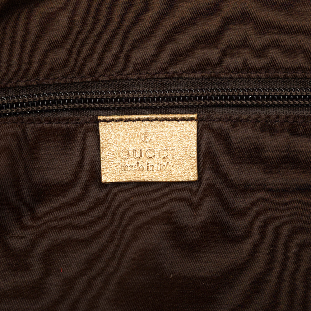 Pre-Loved Gucci GG Crystal Vertical Web Tote - Picture 5 of 7